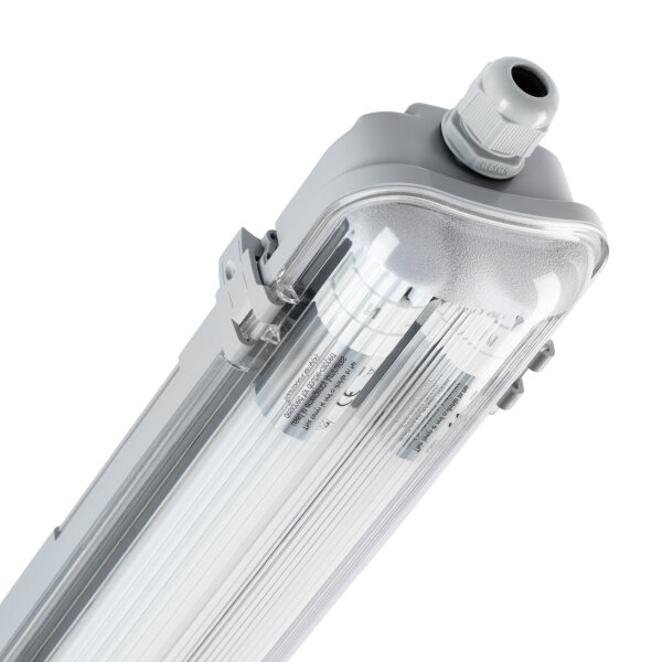 Shada LED Wannenleuchte 2411111, 60 cm, 2x9 W, 4000 K Neutralweiß, 1800 lm, IP65
