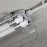 Shada LED Wannenleuchte 2411111, 60 cm, 2x9 W, 4000 K Neutralweiß, 1800 lm, IP65