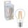 Shada LED Filament Leuchtmittel 620142 Klassisch A60 E27 Klar Warmweiß 2700 K, 7 W, 806 lm