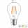 Shada LED Filament Leuchtmittel 620142 Klassisch A60 E27 Klar Warmweiß 2700 K, 7 W, 806 lm