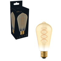 SHADA Led Filament Leuchtmittel - Klassisch ST64 E27 4W...