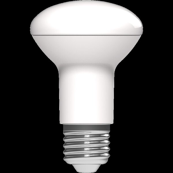 Shada LED SMD Leuchtmittel Pilzkopf R63 620129 E27 Opal, Warmweiß 2700 K, 7 W, 806 lm