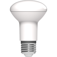 Shada LED SMD Leuchtmittel Pilzkopf R63 620129 E27 Opal, Warmweiß 2700 K, 7 W, 806 lm