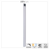 Shada LED Schrankleuchte 401781 Silber 600 mm, mit Wellensensor, CCT 3000-6000 K