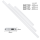 Shada LED Schrankleuchte 401781 Silber 600 mm, mit Wellensensor, CCT 3000-6000 K