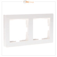 Shada Doppelrahmen 2900142 Weiß, 55x55 mm