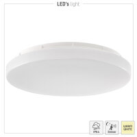 Shada Deckenleuchte 800529 mit Sensor, 3000 K, 18 W, IP54