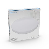 Shada Deckenleuchte 800529 mit Sensor, 3000 K, 18 W, IP54