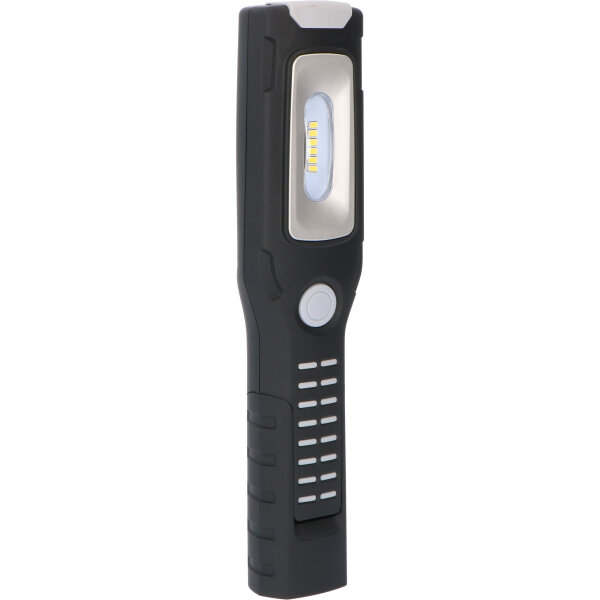 Shada LED Handlampe 700327, 3 W, 300 lm, 6500 K, IP20, Wiederaufladbar, mit Magnet