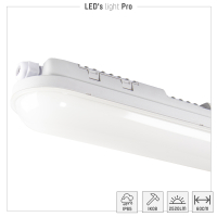 SHADA Led Wannenleuchte Strip - 1x19W 60cm 2520lm 4000K IP65  I 2400227_01