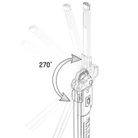 Shada LED Handlampe 710322 Lithium-Ionen, 5000 K, 300 lm, IP54
