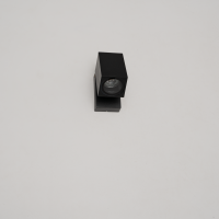 Shada Außenwandleuchte Siena 1000677 Schwarz, ohne Leuchtmittel, 1x GU10, IP44