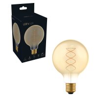Shada LED Filament Leuchtmittel 620195 Globe G95 E27...