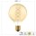Shada LED Filament Leuchtmittel 620195 Globe G95 E27 Gold, dimmbar, 1800 K, 4 W, 250 lm