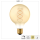 Shada LED Filament Leuchtmittel 620195 Globe G95 E27 Gold, dimmbar, 1800 K, 4 W, 250 lm