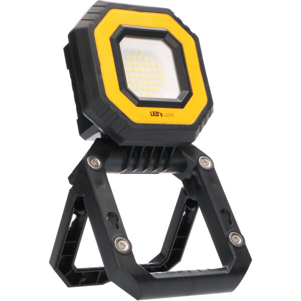 Shada Aufladbare LED-Arbeitsleuchte 300828 Lithium-Ionen, Kaltweiß 6500 K, 750 lm, IP54