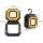 Shada Aufladbare LED-Arbeitsleuchte 300828 Lithium-Ionen, Kaltweiß 6500 K, 750 lm, IP54