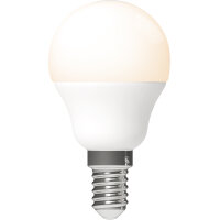 Shada LED SMD Leuchtmittel Globe G45 620110 E14 Opal, Dimmbar, CCT 2200-2700 K, 5,5 W, 470 lm