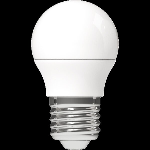 Shada LED Leuchtmittel Globe G45 620113 E27 Opal, Dimmbar 2200-2700 K, 5,5 W, 470 lm