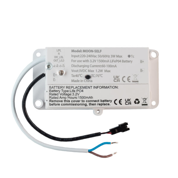 Shada LiFePO4 Notfallakkupack 230255, 3,2 V 1500 mAh, 3 Stunden Notlicht