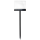 Shada Solar Außenleuchte 1000447 schwarz, beschriftbar, IP44