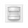 Shada PIR-Sensor-Wandschalter 190123 Weiß, 160°, 55x55 mm