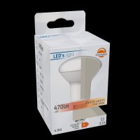 Shada LED SMD Leuchtmittel Pilzkopf R50 620128 E14 Opal, dimmbar, 470 lm, CCT 1800-2700 K