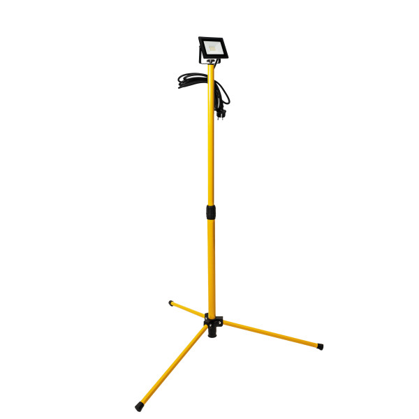 Shada Arbeitsleuchte mit Stativ 310650, 10 W, 4000 K neutralweiß, IP54, höhenverstellbar bis 1,20 m