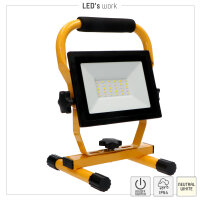 Shada LED Arbeitsleuchte 310663, 30 W, 4000 K, IP54, Schwenkbar