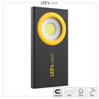Shada Handlampe 710320 Lithium-Ionen, 5000 K, 350 lm, IP54