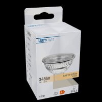 Shada LED SMD Spot MR16 GU5.3 620125 Klar, Warmweiß (2700 K), 4,2 W, 345 lm