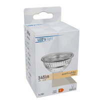 Shada LED SMD Spot MR16 GU5.3 620125 Klar, Warmweiß (2700 K), 4,2 W, 345 lm