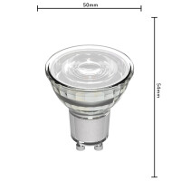 SHADA Led SMD Leuchtmittel - Spot MR16 GU10 5,7W 2700K Klar 36°  - dimmbar I 0620138