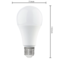 Shada LED SMD Leuchtmittel A70 620107 E27 Opal Warmweiß 2700 K, 16 W, 1900 lm