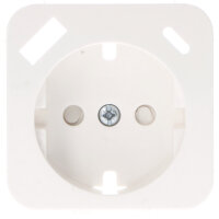 Shada Reflex SI Einlegeplatte USB A+C 2900141 Weiß, 54x54 mm, passend für Busch-Jäger