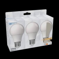 Shada LED-SMD-Leuchtmittel A60 620170 E27 Opal 2700 K, 3er-Sparpack, 8 W, 806 lm