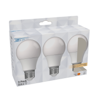 Shada LED-SMD-Leuchtmittel A60 620170 E27 Opal 2700 K, 3er-Sparpack, 8 W, 806 lm