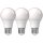 Shada LED SMD Leuchtmittel A60 E27 620171 Opal, 3er Sparpack, 8 W, 4000 K Neutralweiß
