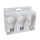 Shada LED SMD Leuchtmittel A60 E27 620171 Opal, 3er Sparpack, 8 W, 4000 K Neutralweiß