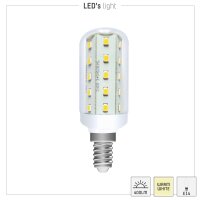 Shada LED SMD Leuchtmittel Kapsel T30 620200 E14 Klar, 4 W (400 lm), warmweiß (2700 K), CRI97
