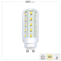 SHADA Led SMD Leuchtmittel - Kapsel T30 GU10 4W 400lm 2700K CRI97 Klar 320°  I 0620202