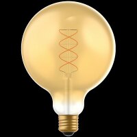 Shada LED Filament Leuchtmittel 620196 Globe G125 E27,...
