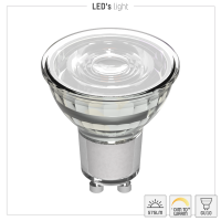 SHADA Led SMD Leuchtmittel - Spot MR16 GU10 3,6W 345lm CCT 1800—2700K Klar 36°  - dimmbar I 0620124