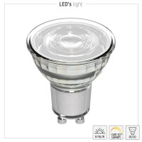 Shada LED Spot MR16 GU10 620124 klar, 1800-2700 K, 36°, 3,6 W, dimmbar