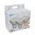 Shada LED SMD Spot GU10 MR16 620173 Klar, 3er Sparpack, 4 W, Warmweiß (2700 K)
