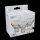 Shada LED SMD Spot MR16 GU10 620174 Klar, 3er Sparpack, Neutralweiß 4000 K, 4 W, 345 lm