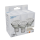 Shada LED SMD Spot MR16 GU10 620174 Klar, 3er Sparpack, Neutralweiß 4000 K, 4 W, 345 lm
