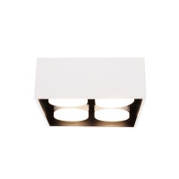 Shada SMD LED-Leuchtmittel 620221 GX53 flachrund mattiert, 6,5 W, 4000 K neutralweiß, dimmbar