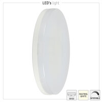 Shada SMD LED-Leuchtmittel 620221 GX53 flachrund mattiert, 6,5 W, 4000 K neutralweiß, dimmbar