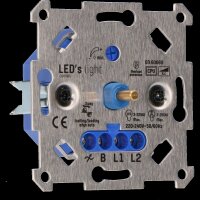 Shada Universal Dimmer 190014 2-Draht-System, 250 W, Auto Phasenanschnitt/Phasenabschnittsteuerung